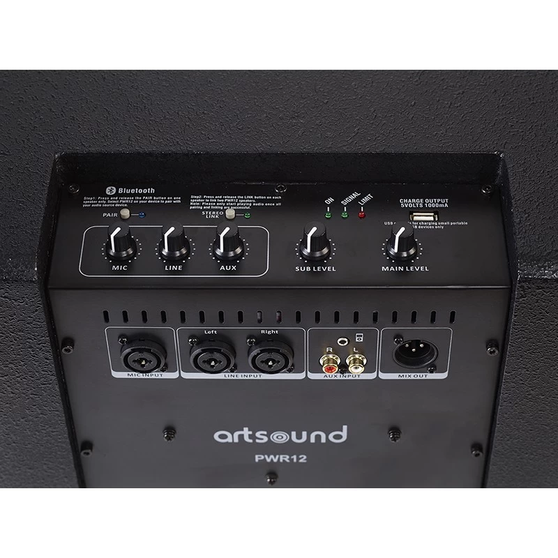 Artsound PWR12 1500 Poolparty Luidspreker - Afbeelding 4