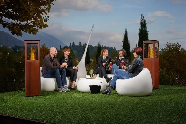 Qube Terrasverwarmer Met Pellets - Afbeelding 4