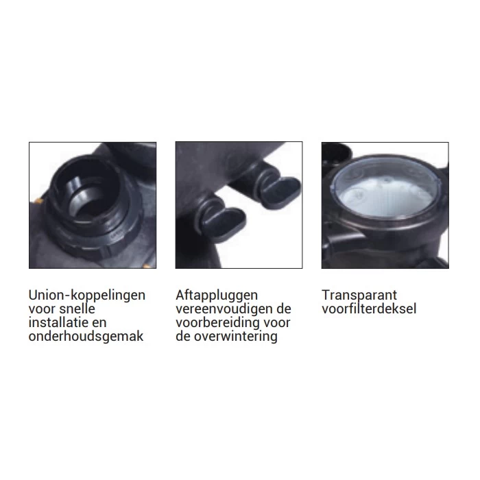 Hayward Tri Star Pomp MF - Afbeelding 4