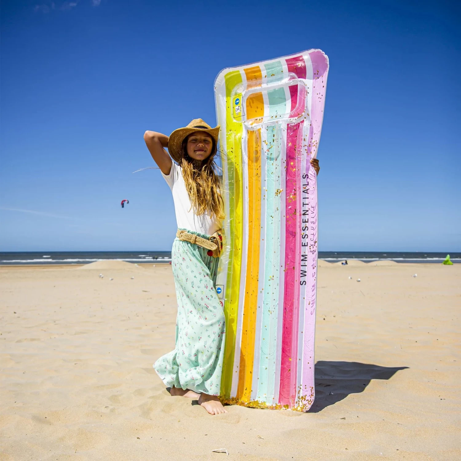 Luxe Luchtbed Met Glitters - Afbeelding 5