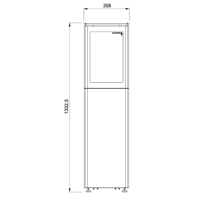 Qube Terrasverwarmer Met Pellets - Afbeelding 5