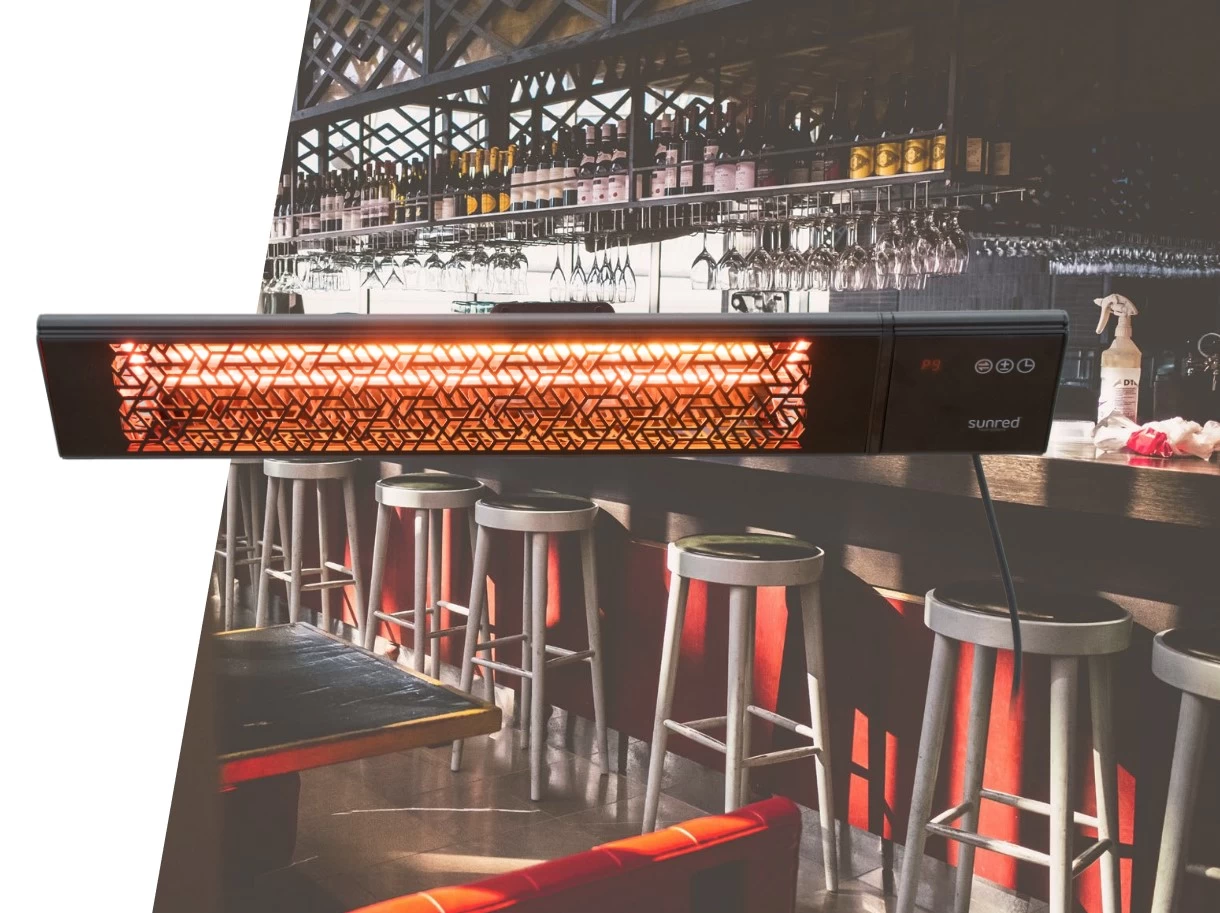 Smart IR Verwarming Focus Ultra Wall Grey 2000 Watt - Afbeelding 2