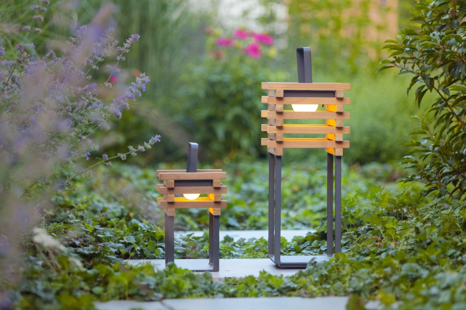 Stay Teak Solar Sfeerlamp - Afbeelding 2