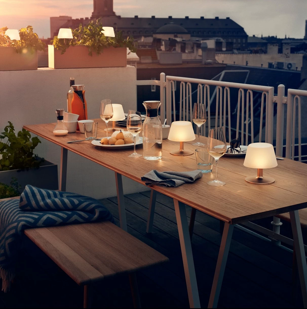 Sunlight Tafel Lamp Glas Eva Solo - Afbeelding 3