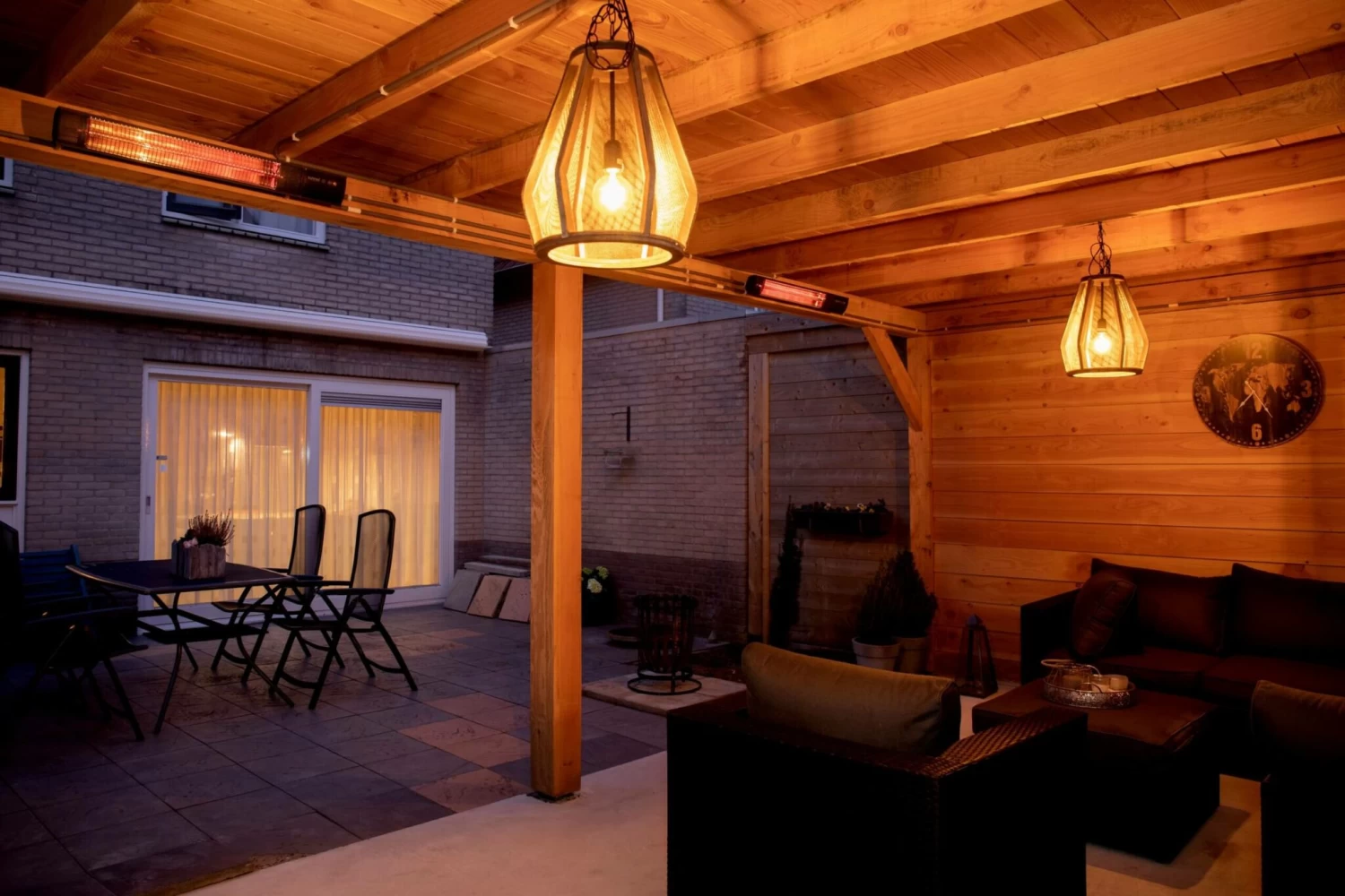 Sunred Heater Royal Diamond Dark Wall Terrasverwarmer - Afbeelding 2