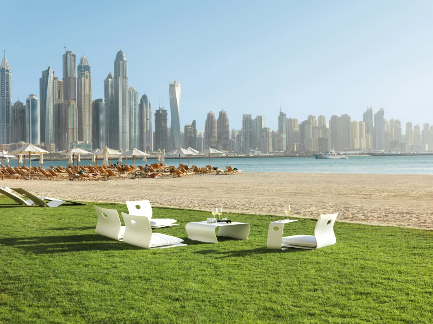 VITEO Low Sidetable White - Afbeelding 2